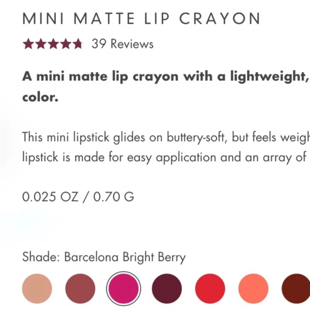 Trestique Mini Matte Lip Crayon